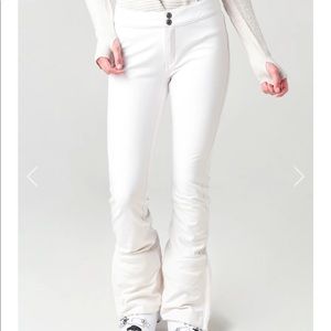 Obermeyer White Ski Pants